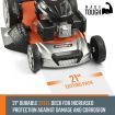 SHOGUN 4-In-1 Cordless Lawn Mower Self Propelled 21" 196cc 4 Stroke Petrol Lawnmower