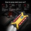 New 700AMP 28800mAh Portable Jump Starter Car Jumper 12V Booster Battery Charger