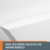New Pair of Steel Under Tray Tool Boxes Truck Bed Box Underbody Toolbox Organizers - White