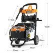 SHOGUN 10HP High Pressure Washer Petrol Water Gurney Cleaner W/ 30M Hose