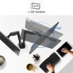 Dual LCD LED Monitor Arm Desk Mount Stand Display Gas Spring TV Screen Holder Bracket