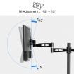 Dual LCD LED Monitor Arm Desk Mount Stand Display Adjustable TV Screen Holder Bracket