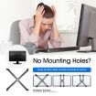 Dual LCD LED Monitor Arm Desk Mount Stand Display Adjustable TV Screen Holder Bracket