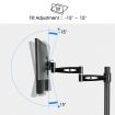 Single LCD LED Monitor Arm Desk Mount Stand Display Adjustable TV Screen Holder Bracket