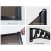 New 3M DIY Window Door Awning House Canopy Patio UV Rain Cover Sun Shade