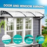 New 3M DIY Window Door Awning House Canopy Patio UV Rain Cover Sun Shade Outdoor