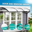 New 3M DIY Window Door Awning House Canopy Patio UV Rain Cover Sun Shade Outdoor