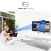 New Full Motion TV Wall Mount Bracket Tilt Swivel LED LCD Plasma VESA 40-80 Inch