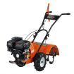 196CC Garden Tiller Cultivator 6.5HP 4 Stroke Petrol Rotary Hoe Tine Rototiller 500mm Width