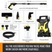 3200 PSI Pressure Washer 7.2L/M 2400W Electric High Pressure Cleaner Water Pump w/Hose