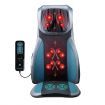 Full Body Massage Cushion Shiatsu Neck Back Massager Chair Pad Car Massaging Seat-Blue