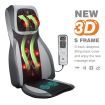 Full Body Neck Back Massager Shiatsu Massage Chair Car Seat Cushion - Grey