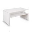 Modern Coffee Table Cabinet Storage Shelf High Gloss Wood Living Room Furniture - White