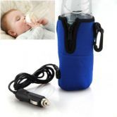 12V Universal Travel Baby Kid Bottle Warmer Heater in Car Blue