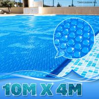 400 Micron Solar Outdoor Swimming Pool Cover Blanket - 10.0M x 4.0M