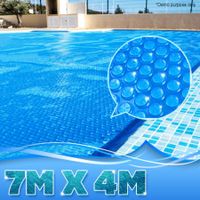 400 Micron Solar Outdoor Swimming Pool Cover Blanket - 7M x4M