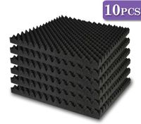 Sound Absorption Foam Square - 10 Sheets