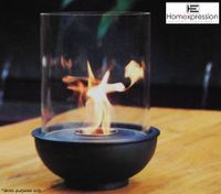 Eco Friendly Ethanol Fireplace - Round Pot