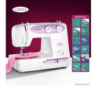 CARINA 23-Pattern Mini Sewing Machine-Purple