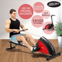 GENKI Fitness Magnetic Rowing Machine with Magnetic Flywheel