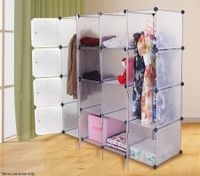 Deluxe 16 Cabinet Multi Storage Wardrobe