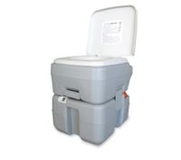 20L Integrated Portable Camping Toilet with Rotating Spout