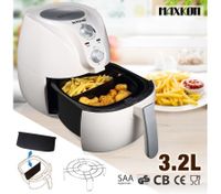 Certified Safe 3.2L Deep Air Fryer with Teflon Coated Basket