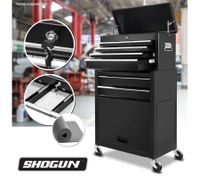 8 Drawers Tool Chest with Castor Trolley Roller Mechanic