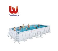 Bestway Above Ground Deluxe Steel Frame Swimming Pool