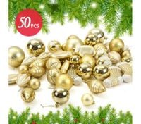 50PCS Christmas Décor Ornament Set