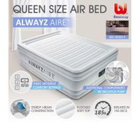 Bestway AlwayzAire Mattress Electric Air Pump Bed - Queen Size