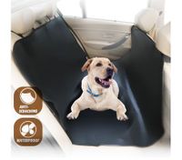 Waterproof Pet Hammock Back Seat Cover-Black