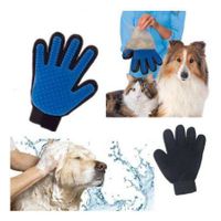 Silicone True Touch Glove For Pet Grooming Dogs Bath Pet Supplies