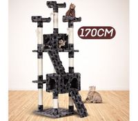 170cm Cat Tree Gym House and Scratcher Pole with Toy