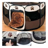 Portable Folding Pet Tent Sleeping Fence Pet Dog House Outdoor Tent Bag
