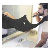 Man Pongee Beard Care Shave Apron Bib Trimmer Facial Hair Cape Sink
