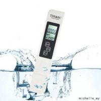 Portable 3 in 1 LCD Digital TDS EC PPM Water Meter Tester Pen