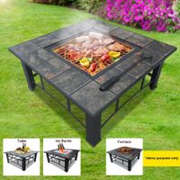 Multi-Function BBQ Pit Table
