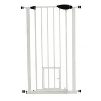 Pet Barrier Gate with Cat Door 65cm - 72cm