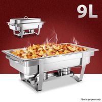 9L Stainless Steel Bain Marie Chafing Dish