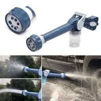 Multi Function 8in1 Jet Garden Car Water & Soap Dispenser Cannon Nozzle Spray
