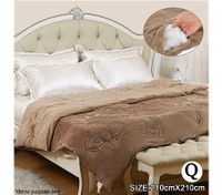 Reversible Mink Blanket/Winter Quilt Queen Size