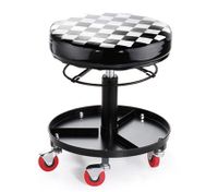 Mechanics Rolling Work Stool with Work Tray