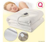 Queen-Size Electric Heated Fleece Velvet Blanket