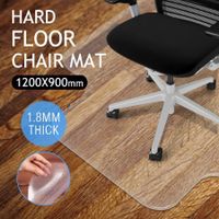 New Hard Floor protetor PVC Computer Office Chairmat -120cm x 90cm