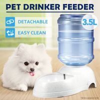 3.5L Auto Pet Waterer Automatic Water Dispenser Drinking Feeder
