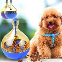 Pet Dog Cat Puppy Tumbler Leakage Food Dispenser Chew Interactive Play Toy