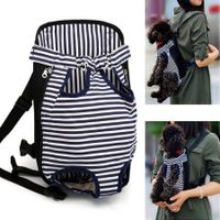 Pet Dog Cat Backpack Carrier Legs Out Tail Out Hands-Free Chest Backpack