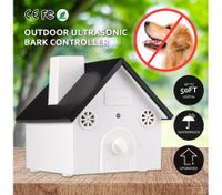 Dog Puppy Ultrasonic Stop Barking Outdoor Anti Bark Control System Device