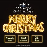 LED Merry Christmas Rope Lights